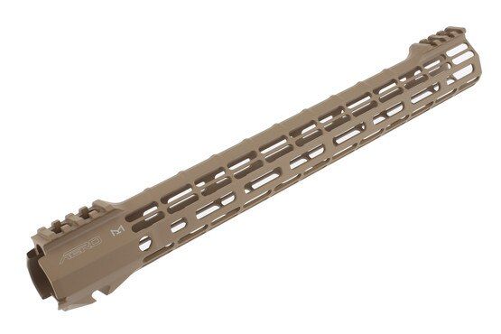 Aero Precision ATLAS S ONE M-LOK handguard features a lightweight design with a minimal picatinny rail